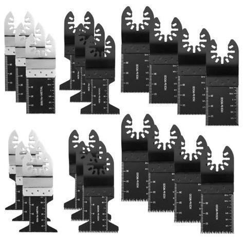 (B) マルチツール 替刃 6種 20枚 セット ブレード カットソー バイメタル HCS マキタ 日立 ボッシュ 対応 切断 木材 金属拍卖