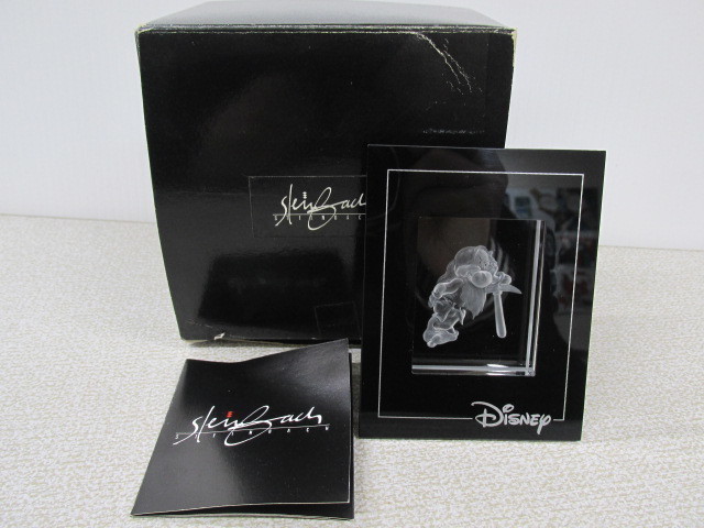 超美 おこりんぼ 七人の小人 STEINBACH ディズニー 白雪姫 ガラス細工拍卖