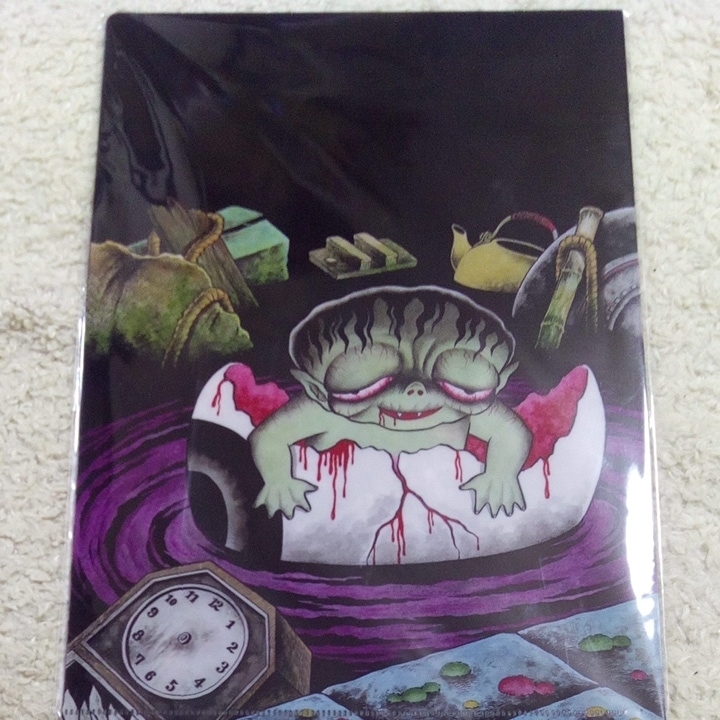 墓場の画廊 怪奇サミット 日野日出志 クリアファイル 3枚セット 新品未開封拍卖