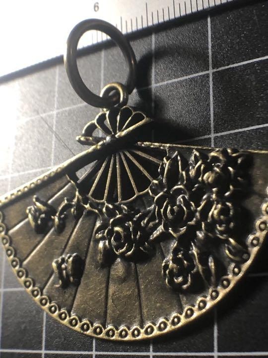 扇子★センス★薔薇★ペンダント★キーホルダー拍卖