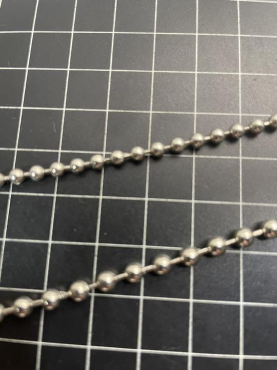 ニッケル製★50cmX4mm★ネックレスボールチェーン★超太ボールチェーン拍卖