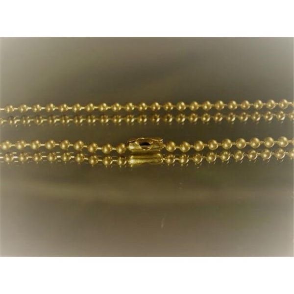 真鍮製ブラス★70cm★ネックレスボールチェーン★中々出回らない太さです拍卖