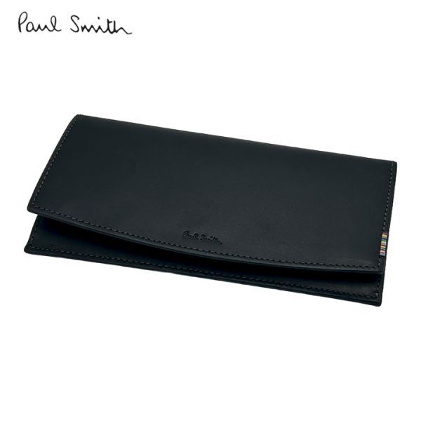 訳有★ポールスミス 長財布 ブラック ★53※拍卖