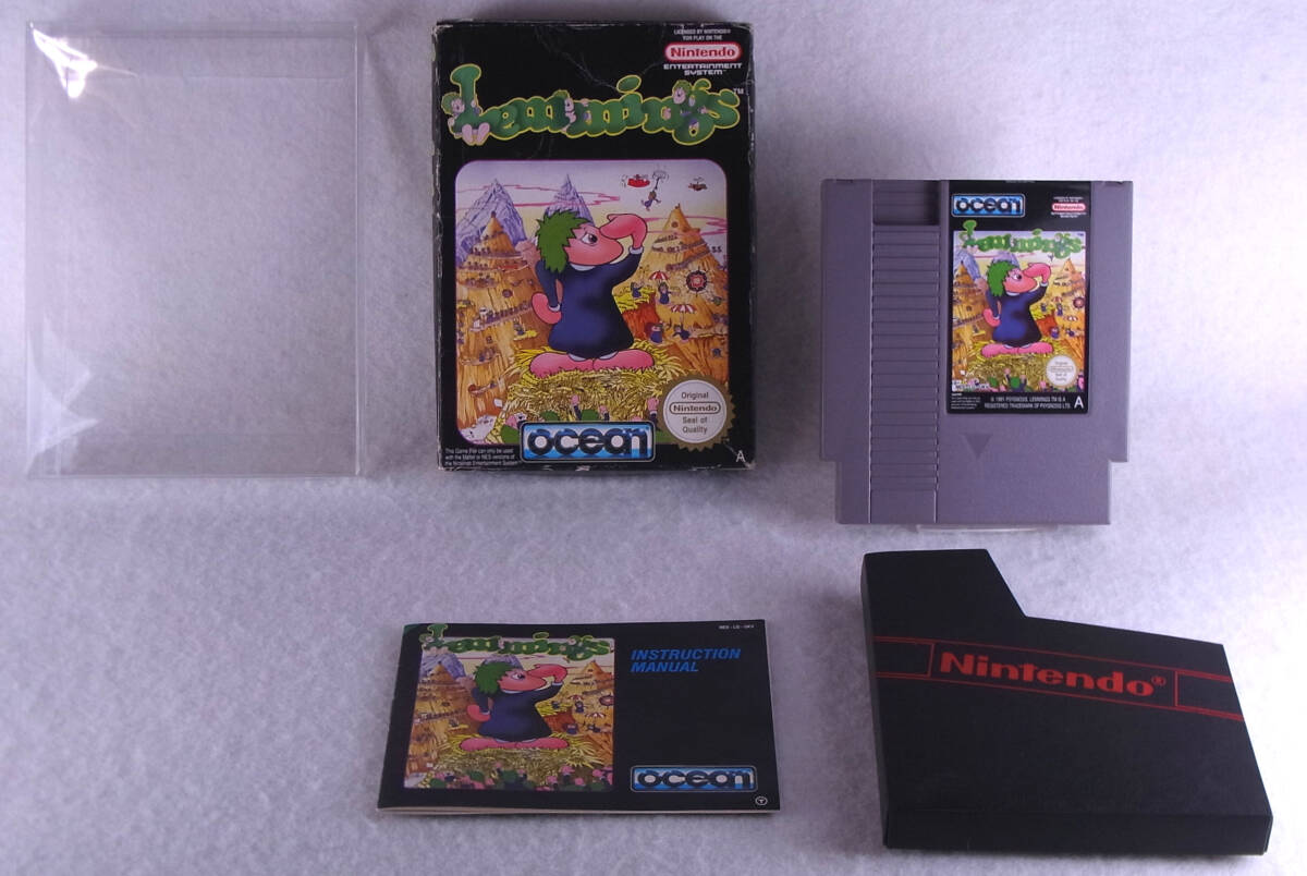 ★中古 NES Lemmings レミングス 欧州PAL版 レア 国内未発売拍卖