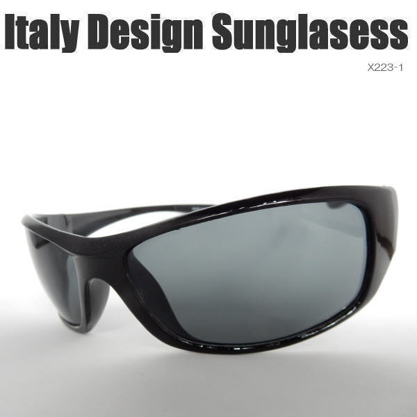 顔を包み込む サングラス バイク ツーリング 自転車 8カーブ 風防 スモーク X223-1拍卖