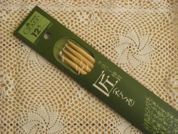 ○gai **№084 ○ クロバー 『匠』 編み針 棒針 4本針 12号 長 (約30cm)拍卖
