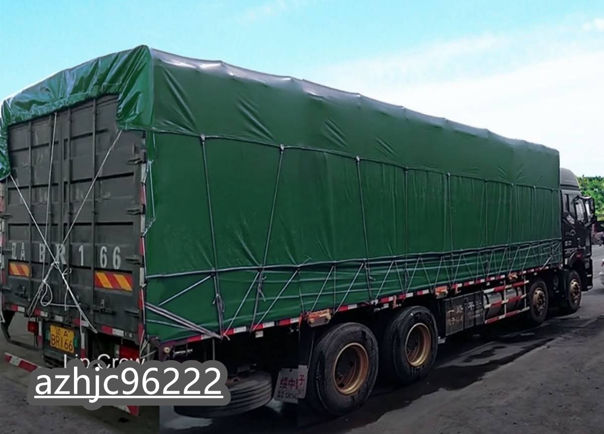 サイズ6mx6m PVCコーティング 雨避けカバー 荷台 トラック エステルシート 日焼け止め 完全防水 厚手帆布拍卖