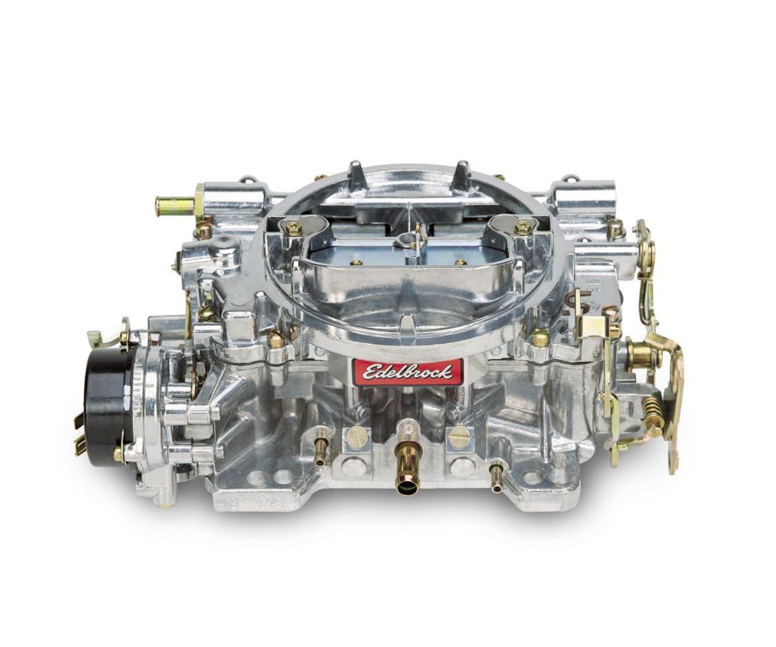 エーデルブロック EDELBROCK キャブレター 600cfm エレクトリックチョーク新品。 シルバー フィニッシュ インパラベルエアカマロシボレー拍卖