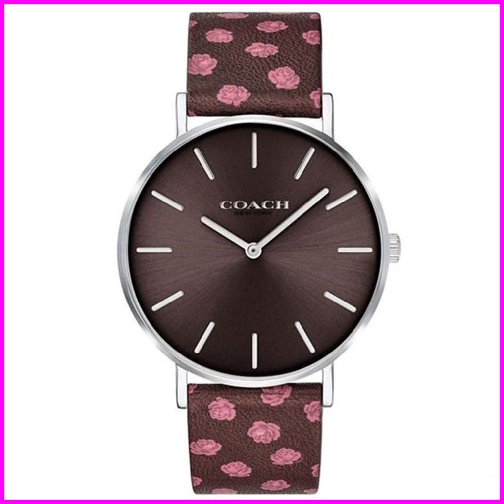 【COACHコーチ】 PERRY ペリー レザーストラップ 花柄 バラ 14503229 レディース 拍卖