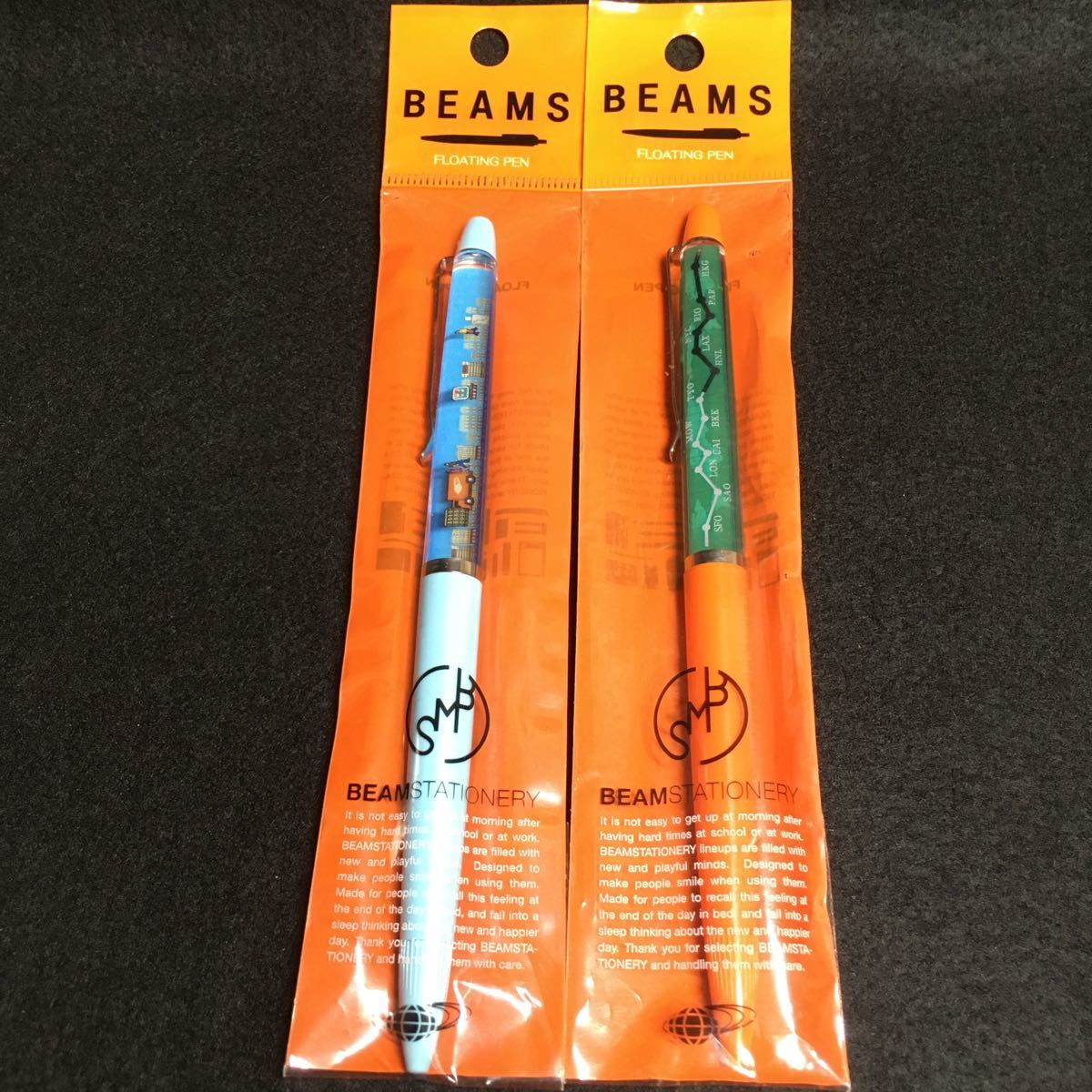 新品未使用 BEAMS ボールペン DELIVERY CAR WORLD MAP 2本セット拍卖