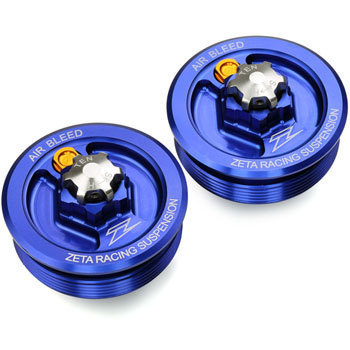 Kawasaki カワサキ KX125 KX250 KX250F フロントフォークトップキャップ 2カラー拍卖