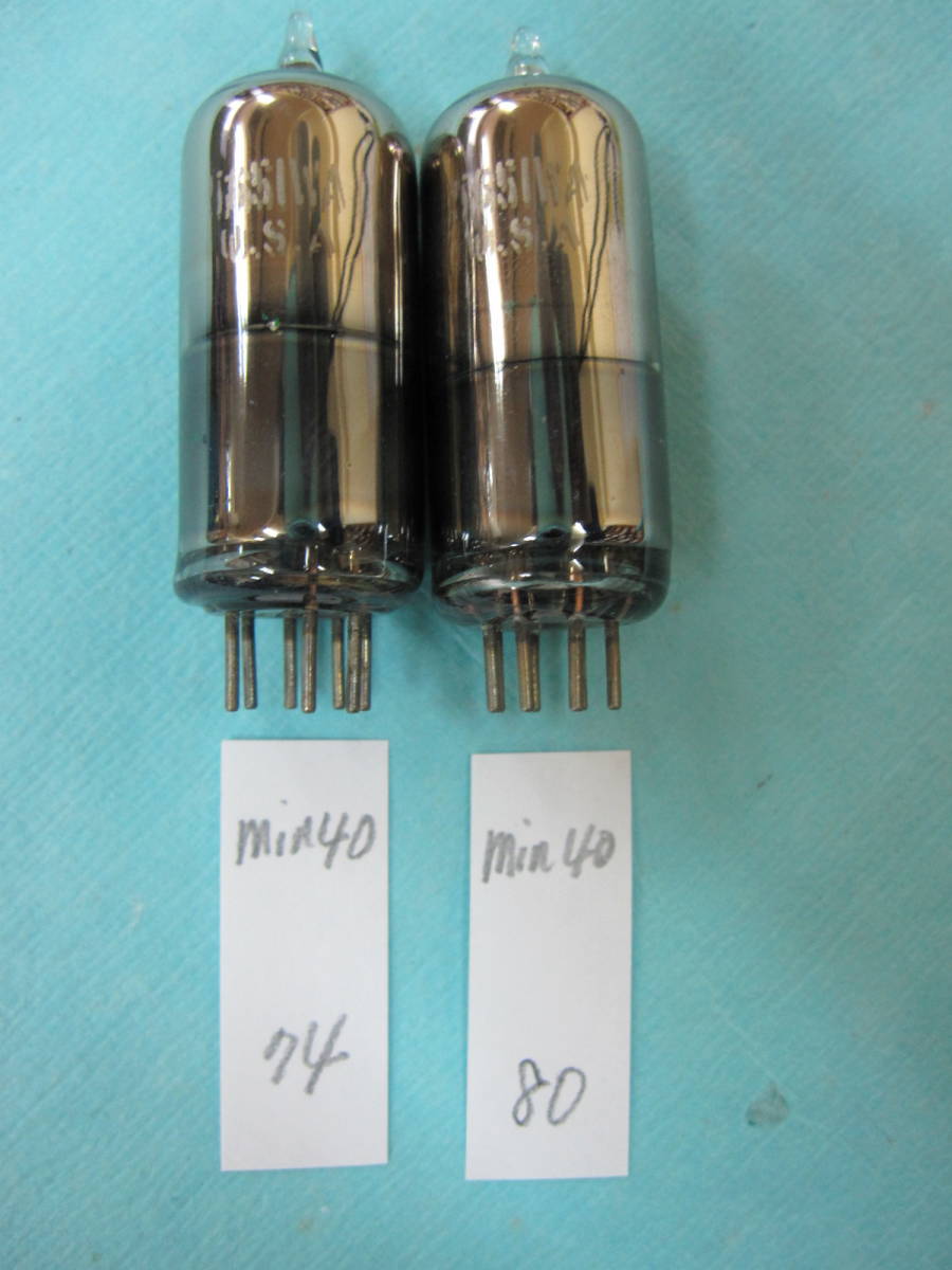 即決あり■電圧標準管 5651WA おそらくSylvania 2本組 中古品拍卖