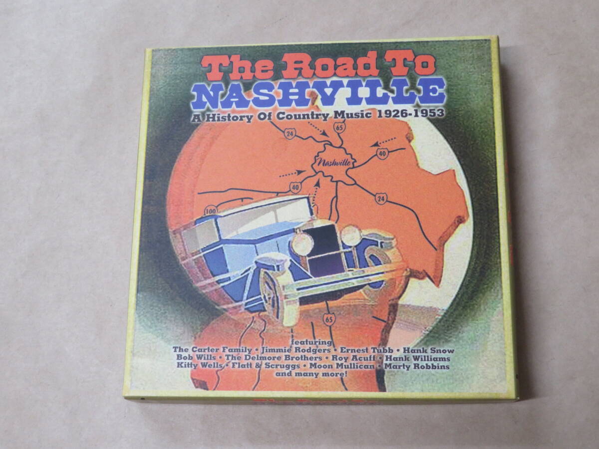 The Road to Nashville A History Of Country Music / Cowboy Copas,Dave Mccarn,他 / EU盤 CD 3枚組拍卖