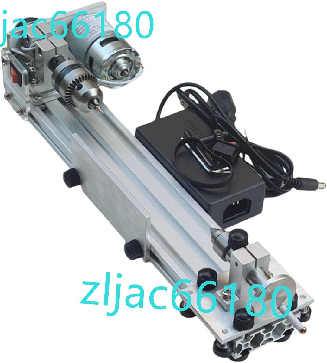 木工旋盤 多機能ミニチュア旋盤研削と研磨車ビーズミニ Diy 木工旋盤トランスミッション拍卖