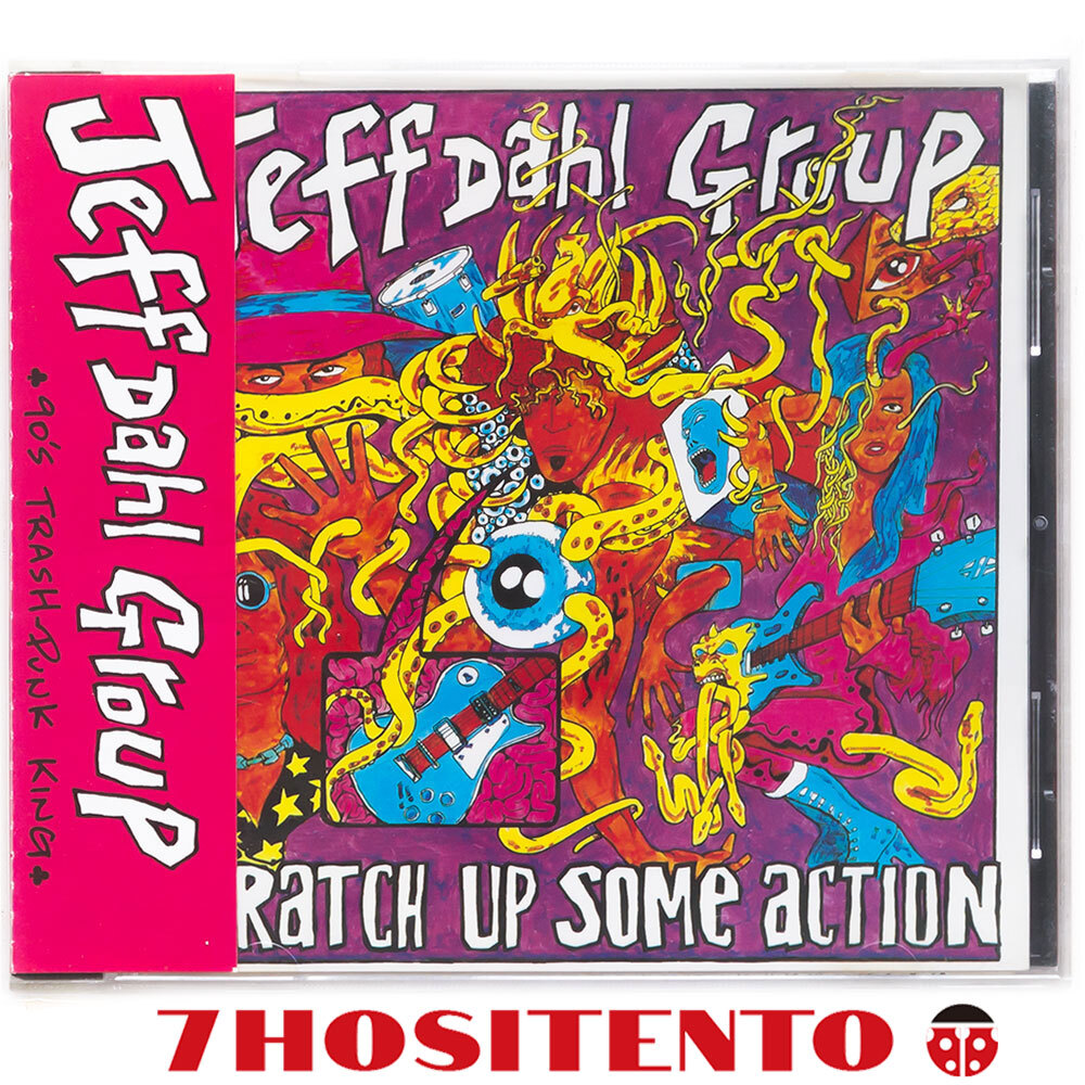 ★トラッシュパンク良盤1990年作★国内盤/解説付★Cheetah Chrome(The Dead Boys)参加★Jeff Dahl Group/Scratch Up Some Action★拍卖