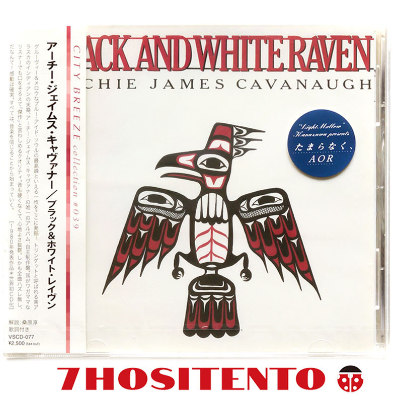 【新品未開封】ブルーアイドソウル,メロウAOR幻の名盤1980年作★Archie James Cavanaugh★国内盤初盤/解説付★Black And White Raven★拍卖