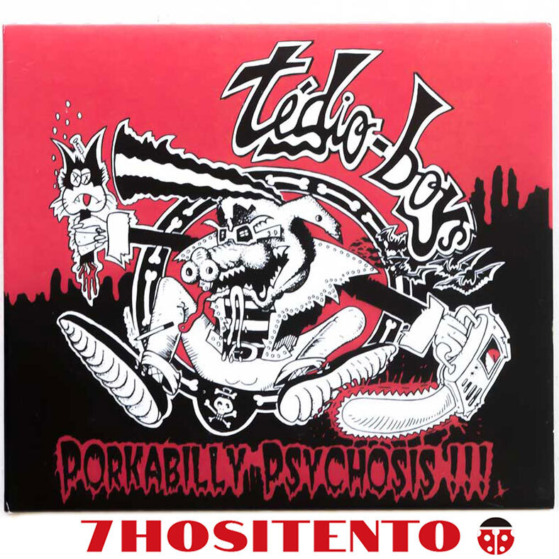 【送料無料】ポルトガルのサイコビリーバンドTedio Boysによる1994年1st★Porkabilly Psychosis★CD6枚まで同梱可能★拍卖