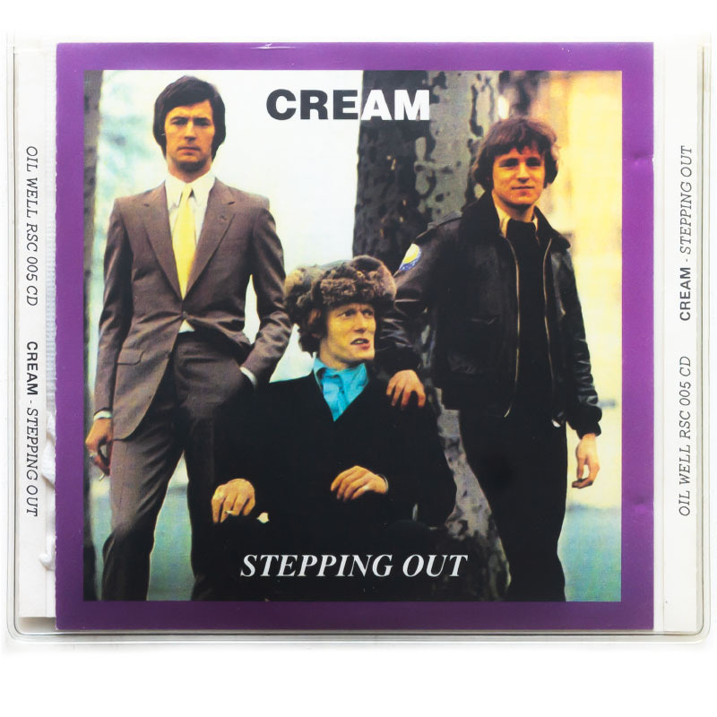 【送料無料】1967年ライブ音源コンピ★Cream/Stepping Out★CD6枚まで同梱発送可能★Eric Clapton拍卖