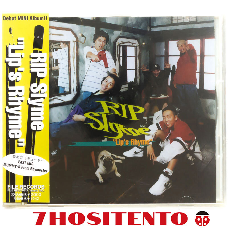 ★EAST END,Mummy-D(Rhymester)が参加したRIP SLYMEのデビューミニアルバム1995年作★Lip's Rhyme★CD6枚まで同梱発送可能拍卖
