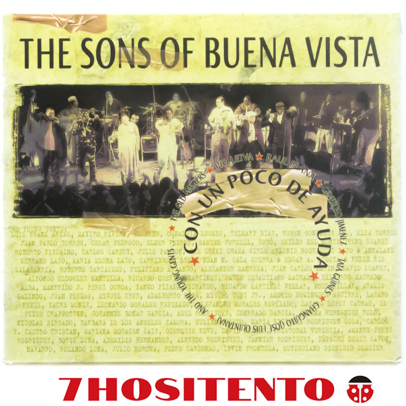 ★Pio Leiva,Raul Plana,Changuito等が参加したアフロキューバン2008年作★The Sons Of Buena Vista/Con Un Poco De Ayuda★拍卖