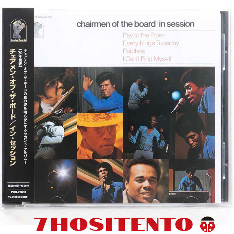 ★デトロイトソウル名盤1970年2nd★Chairmen Of The Board/In Session★国内盤廃盤/解説/対訳★CD6枚まで同梱発送可能★PCD-22053拍卖