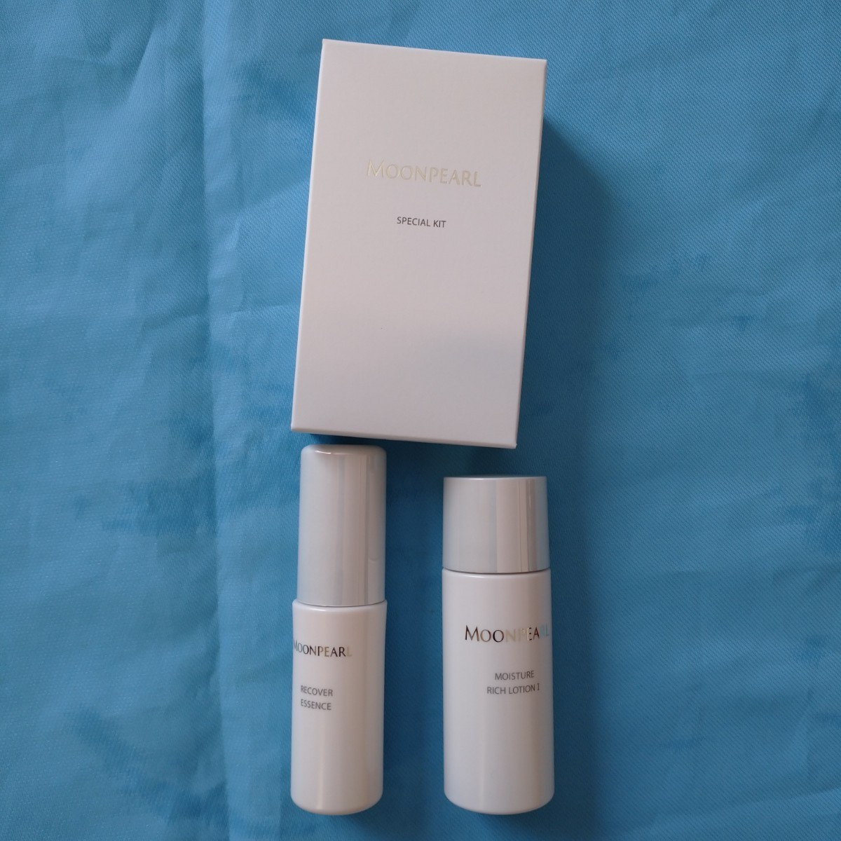 即決!ミキモトコスメティックスムーンパールスペシャルキット2点セットモイスチャーリッチローションリカバーエッセンス拍卖