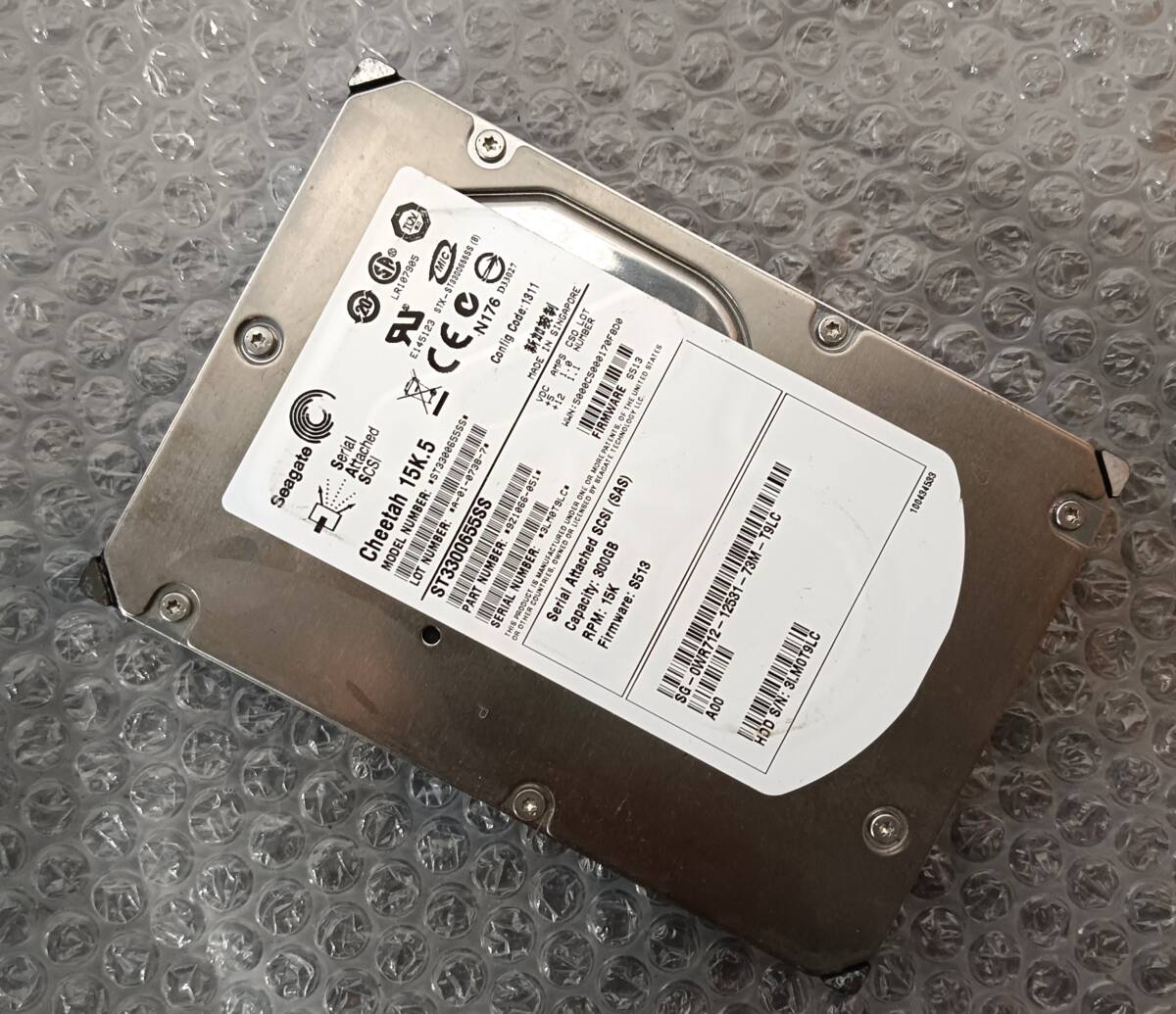 【中古パーツ】 3.5インチ HP ST3300655SS 300GB SAS HDD 正常品 1台■ SAS2872拍卖
