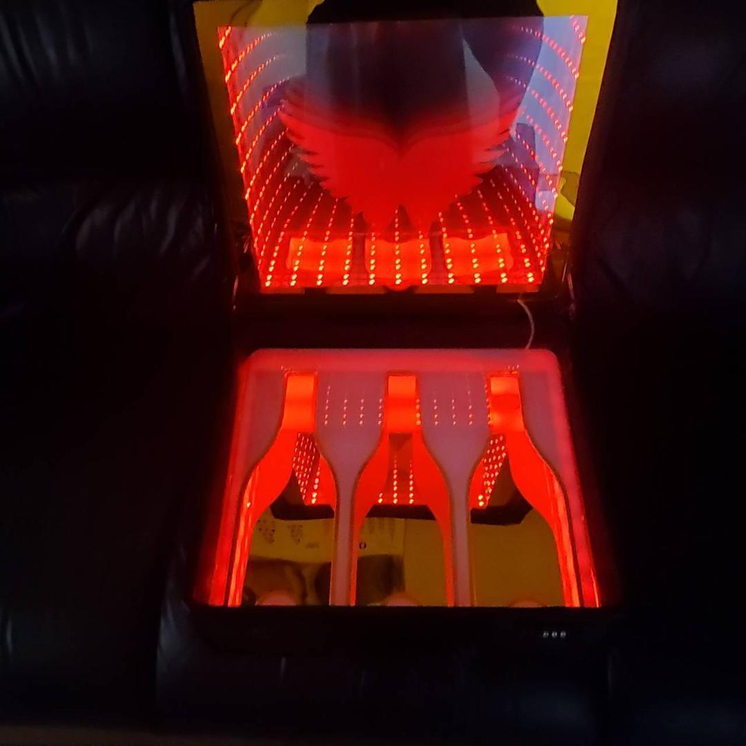 送料無料 希少 エンジェル アタッシュ ケース ANGEL シャンパン LED ライト シャンパン バースデー キャバクラ ARMAND アルマンド拍卖