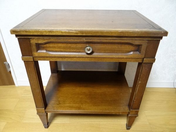 希少 DREXEL ドレクセル インテリア サイドテーブル ナイトテーブル エンドテーブル コーヒーテーブル 書斎 家具拍卖