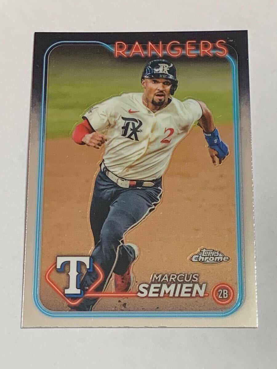 マーカス セミエン MARCUS SEMIEN 2024 TOPPS CHROME #102 RANGERS 即決拍卖