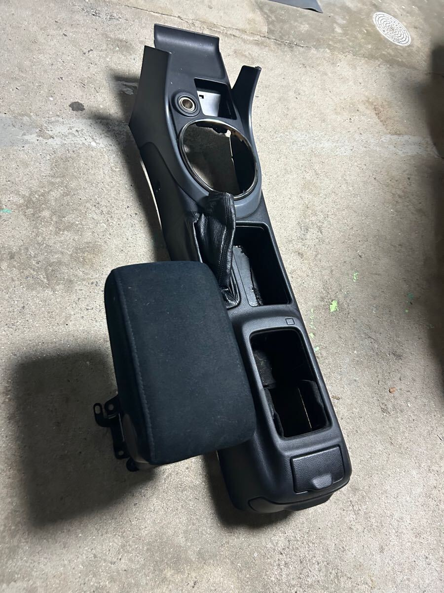 トヨタ SXE10 アルテッツァ 純正 オプション ? OP アームレストコンソール GXE10 ALTEZZA ジータ GXE10 センターコンソールおまけ拍卖