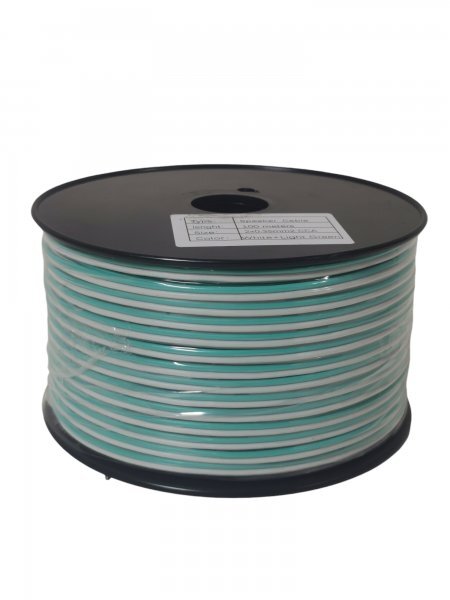 平行コードVFF0.3SQ 白・ライトグリーン(若草) 100mボビン巻 1巻拍卖