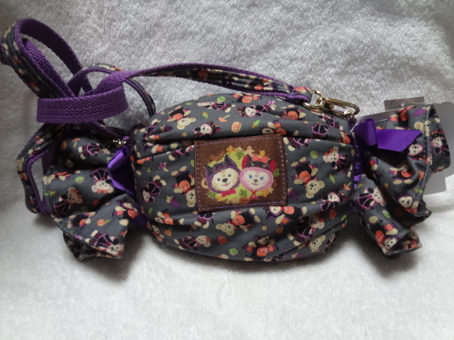 TDSハロウィンショルダーバッグ キャンディーポーチ ダッフィー拍卖