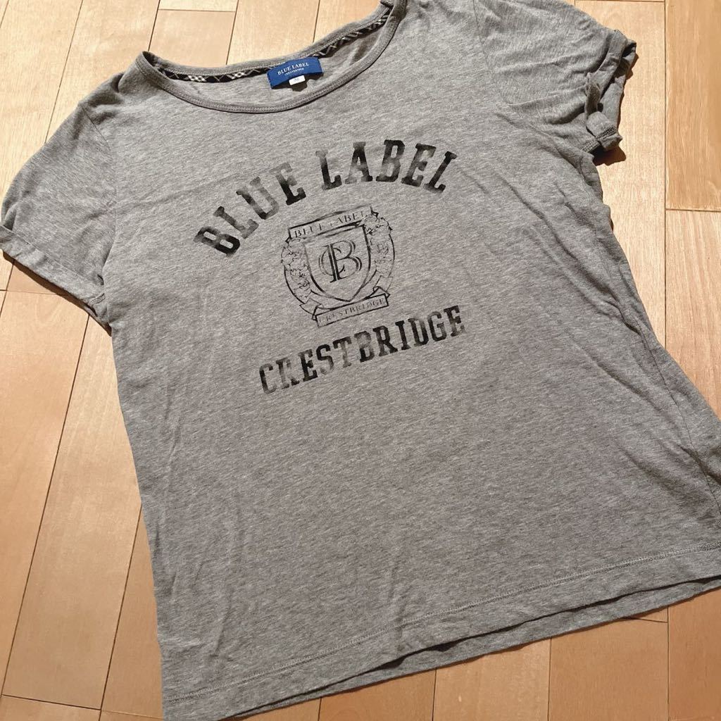 BLUELABEL CRESTBRIDGE ブルーレーベルクレストブリッジ 半袖Tシャツ 38拍卖