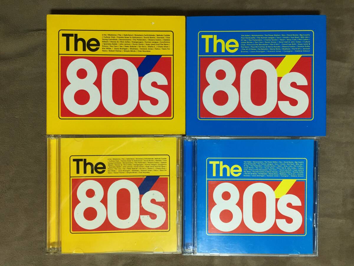 【 送料無料!!・まとめて2セット!希少な良品商品です!・合計79曲収録!】★The Eighties 80's エイティーズ&エイティーズ 2★拍卖