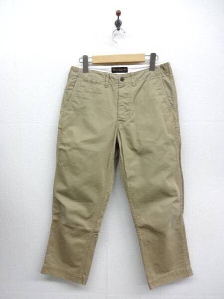 KZ147★AVontade アボンタージ チノワークパンツ チノパン★S★ナチュラル~ベージュ拍卖
