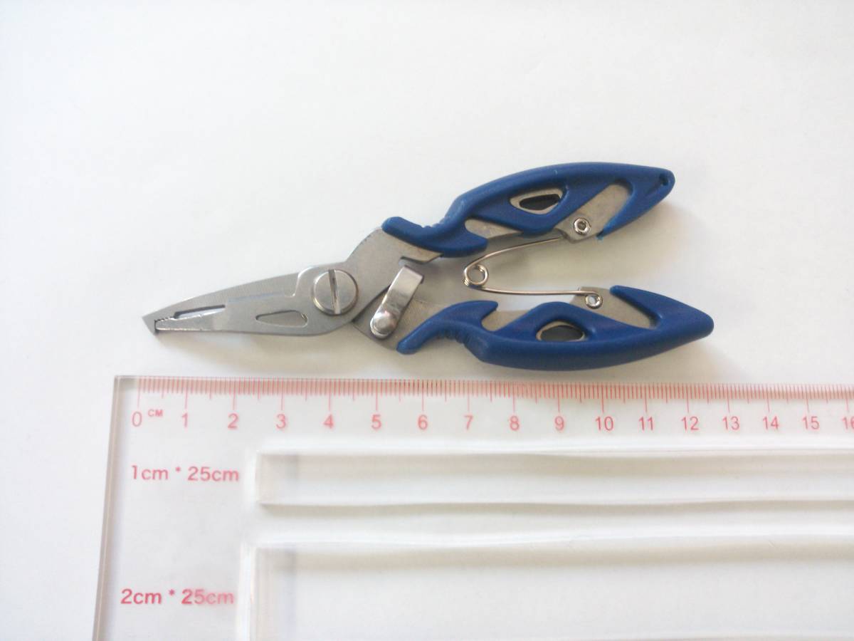 スプリットリング プライヤー 青 ラインカッター 新品未使用 送料180円~拍卖