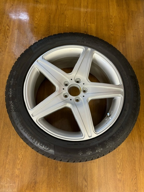 ベンツMLクラスGLEクラス等に255/50R19 TLXコンチネンタルContiViking contact6スタッドレスタイヤ ホィール19X8.5J 4本セット 拍卖