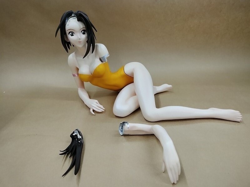 フィギュア 塗装・一部接合・接合跡有/ガレージキット 逮捕しちゃうぞ 1/3 辻本夏実 水着Ver. MINE 勝嶋康一/ガレージキット箱付拍卖