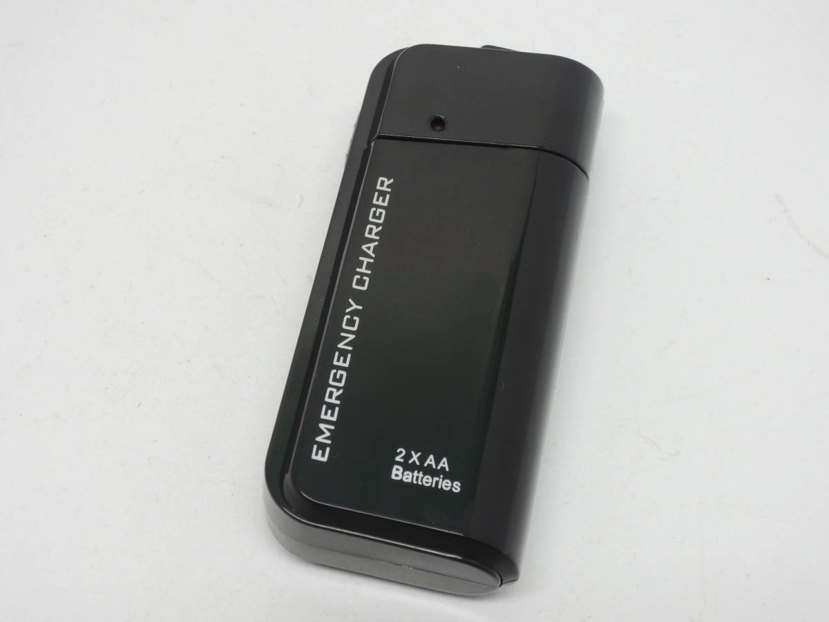 【送料無料】新品 スマホ充電 EMERGENCY CHARGER 充電用 電池ボックス iPhone Xperia GALAXY USB モバイルバッテリー スマートフォン②拍卖