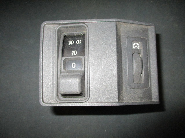 ■BMW E34 M5 ライト スイッチ ダッシュボード パネル コントロール 中古 61311384008 61311384031 部品取りあり イルミネーション 照明■拍卖