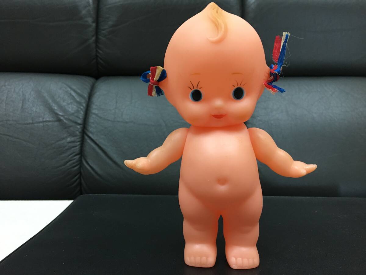 ★昭和レトロ・希少!★ワリコーリッキーワイド「 キューピー人形貯金箱」QP キューピーちゃん 刻印 あり(P-3保管)拍卖