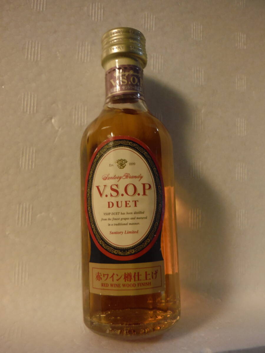 サントリー ブランデー  赤ワイン樽仕上げ  VSOP DUET  50ml拍卖