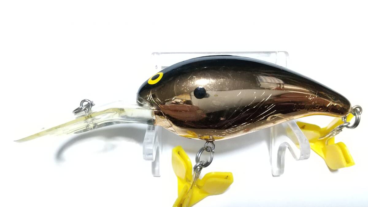 15 ディープリトルN 反射板 3/8oz ビルノーマン Deep Little-N CRANK ディープクランク BILL NORMAN BOX保管の未使用品拍卖