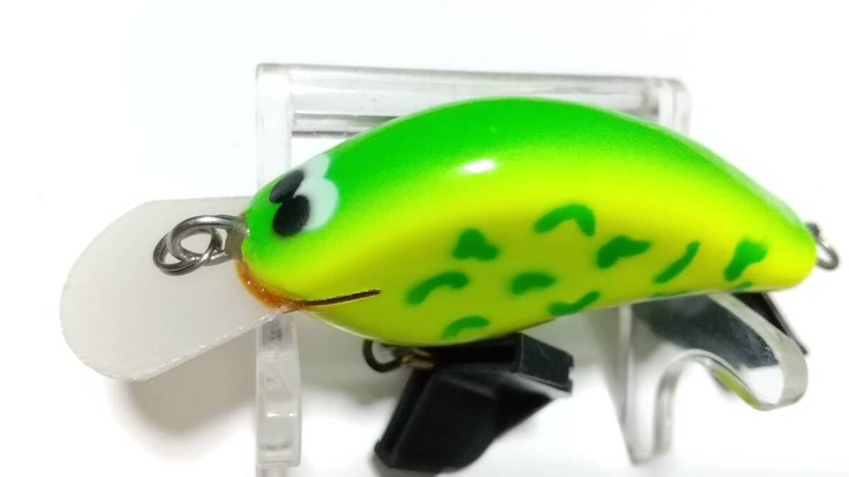 8 秘密のクランク ソニーB Sonny-B ボディ 5.5cm フラットシャッド FLAT SHAD WOOD ウッド フラットサイド シャロー BOX保管未使用品拍卖