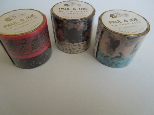 ポールアンドジョー マスキングテープ 6種 マステ マークス 猫 ねこ ネコ クリスマス ラッピング拍卖