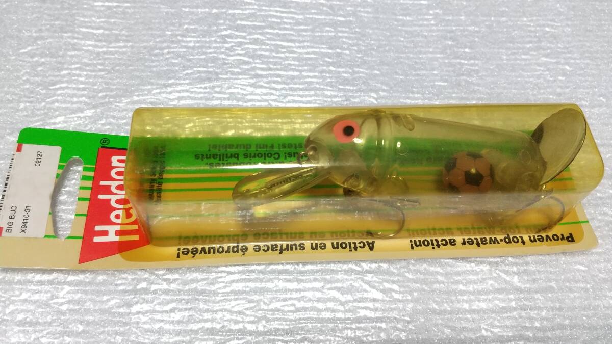 サッカーボール入 ビッグバド #31 BK BIG BUD へドン heddon スミス エビスコ EBISCO BIGBUD TOP トップ 新品購入未使用品 B級ルアー拍卖