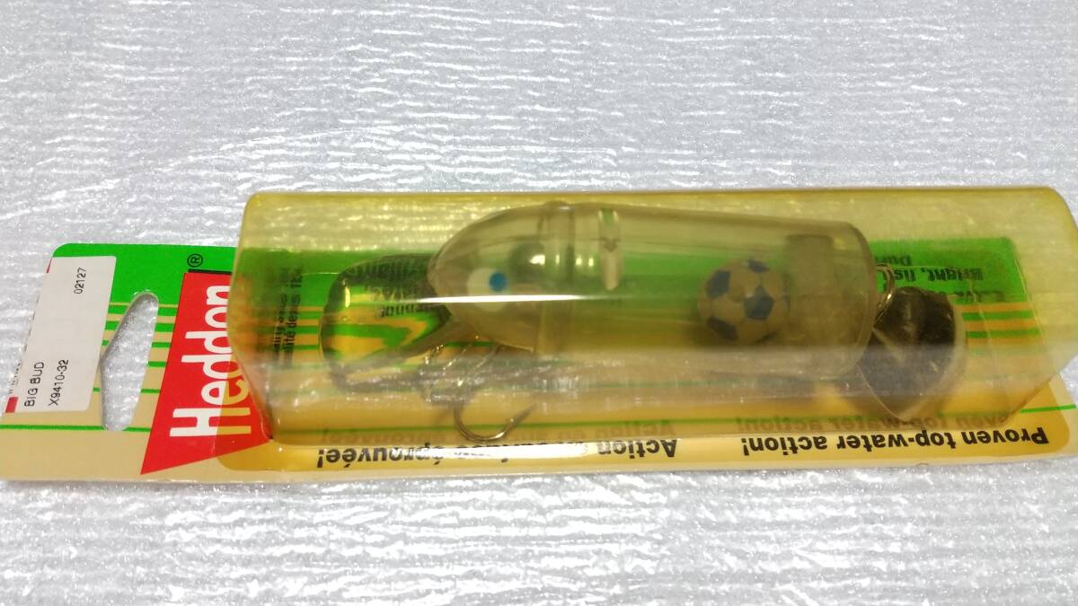 サッカーボール入 ビッグバド #32 ブルー BIG BUD へドン heddon スミス エビスコ EBISCO BIGBUD トップ TOP 新品購入未使用品拍卖