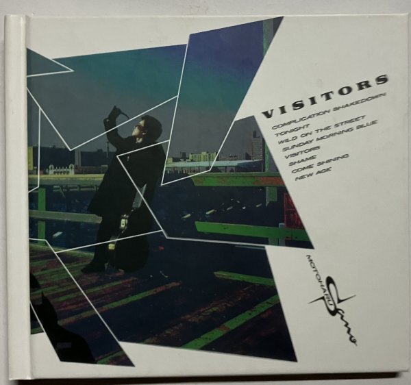 【送料無料】佐野元春 VISITORS ヴィジターズ CD+DVD 20th Anniversary Edition 初回限定盤 2004年盤拍卖