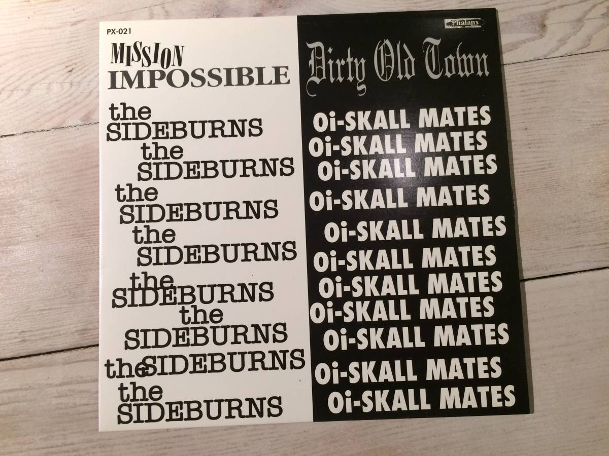 レコード 7インチ EP ★Oi-SKALL MATES & The SIDE BURNS★拍卖